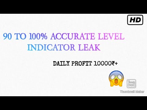90  TO 100% ACCURATE LEVEL INDICATOR 😮 ( DAILY PROFIT 10000₹+ ) #tradingindicators