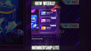 New Weekly Membership Lite 🎯😱ONLY IN 50₹ ✅🤯|| FF NEW EVENT✨|| #shorts #viral #freefire #freefiremax