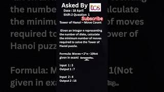 TCS NQT CODING QUESTION ON DATE:18/04/2025 SHIFT 2 QUESTION 1#tcsnqt2025 #tcs #job