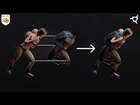 ANIMATED CLOTHES in Marvelous Designer! | Blender to Marvelous Designer Workflow