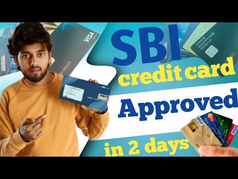 #SBI credit card 💳पाए मात्र दो दिन में 💯💯 || How to apply credit card || #Credit card unboxing ||