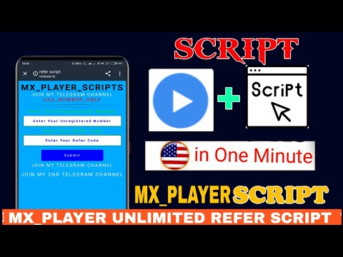 [USA_NUMBER]Mx Player Refer Script Unlimited Refer Usa Number Script
