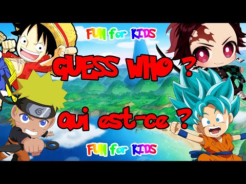 Guess Who ? Qui Est-Ce ? - Manga - Fun for Kids