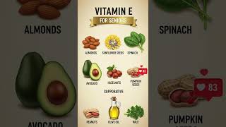 Seniors MUST Eat These 8 Vitamin E-Rich Foods! Senior Wisdom #seniorwisdom #healthyfood
