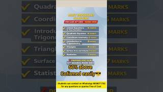 Most Important ch | 10th CBSE Maths #study #10thboards  #shorts #heavytutor