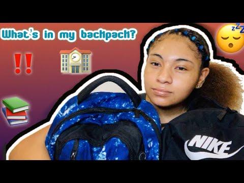 WHAT'S IN MY BACKPACK 2020 !? *Senior High School Edition*