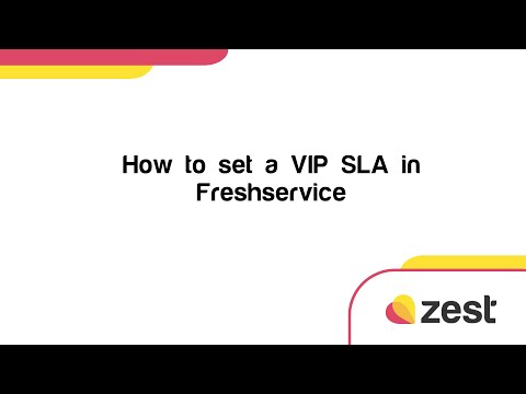 Setting Up VIP SLA in Freshservice 🌟 | Step-by-Step Guide