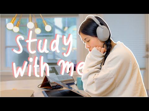 STUDY VLOG💫 day in the life computer science student, midterms week,  relaxing lofi