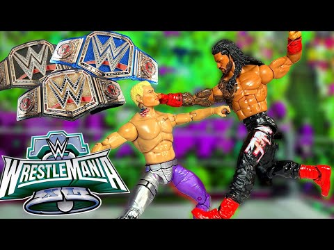 Roman Reigns vs Cody Rhodes WWE WrestleMania 40 - for the UNDISPUTED UNIVERSAL TITLE!