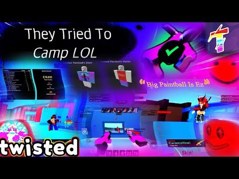 They Tried To Camp Me Until I Bought The DMG Dual… ROBLOX Big Paintball!