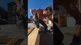 How I like to make the headers perfect.#diy #construction #shorts