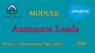 Automate Leads|Process Automation Specialist Superbadge |Salesforce Answers