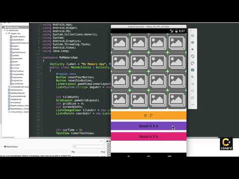 Xamarin Native Android Puzzle Game with C# : Understanding the App