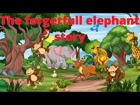 The forgetful elephant  #comedyvideo #funny #kids stories
