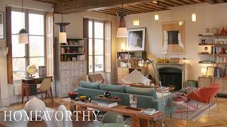 HOUSE TOUR | This Apartment in the Heart of Paris Is a Masterclass in Eclectic Art & Vintage Style