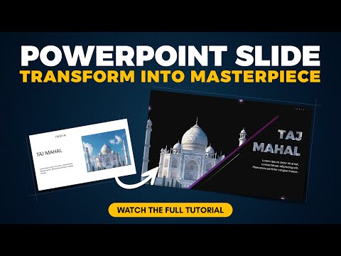 🔥 FROM DULL TO DYNAMIC: POWERPOINT MASTERPIECE! | Step-by-Step Tutorial for Stunning Visuals