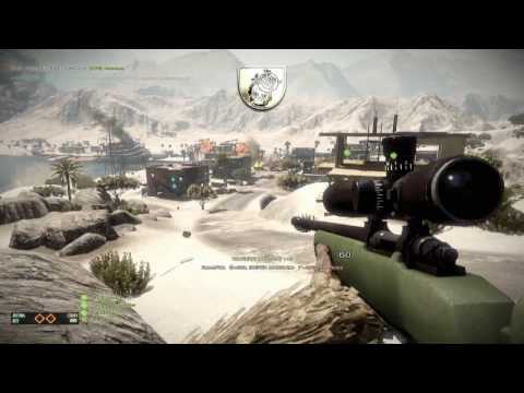 Battlefield: Bad Company 2 Sniper montage - Multiplayer Gameplay - ResetPOL