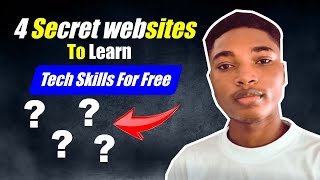 4 SECRET WEBSITE TO LEARN TECH SKILLS FOR FREE #foryou #fyp #goviral
