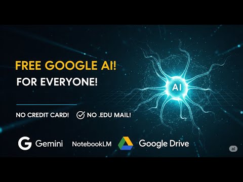 Get FREE Google AI Tools NOW! (Gemini Advanced + 2TB Storage)