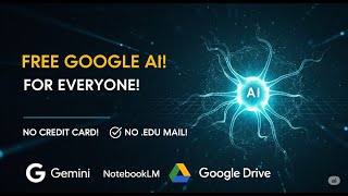 Get FREE Google AI Tools NOW! (Gemini Advanced + 2TB Storage)