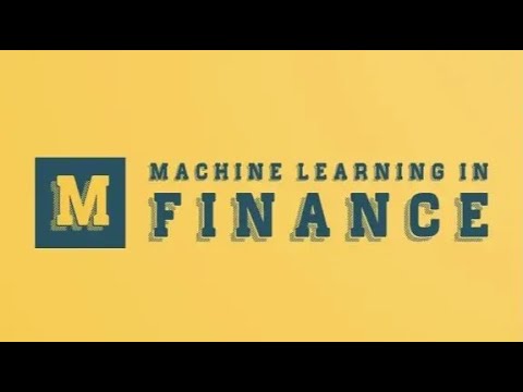 Machine Learning in Finance Course