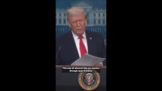 President Trump addressed immigration policy