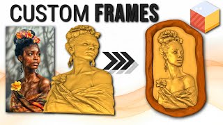 VistaSculpt – Add Custom Frames & Backgrounds to Your Reliefs