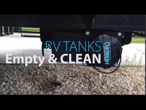 Clean and Empty RV Tank: Unclog RV Toilet