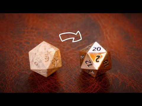 Polishing Silver Dice to a Mirror Shine