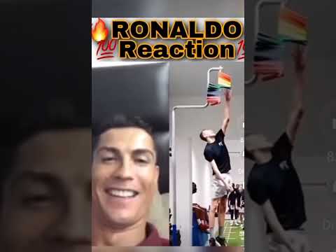 cristiano ronaldo reaction