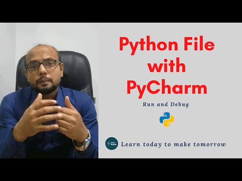 #18 Python Tutorial for Beginners | Working with PyCharm | Run | Debug | Trace | py file