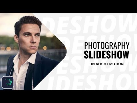 Alight Motion Tutorial - Simple Photo Slideshow Animation.