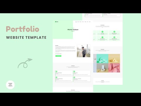🔥 Profolio – One Page Portfolio Website Template Using HTML, CSS & JavaScript | Fully Responsive