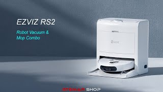 EZVIZ RS2 Robot Vacuum & Mop Combo | Smart Cleaning Made Easy