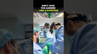 Don't give the answer - ask a question! #inspiration #learningmethods #podcast