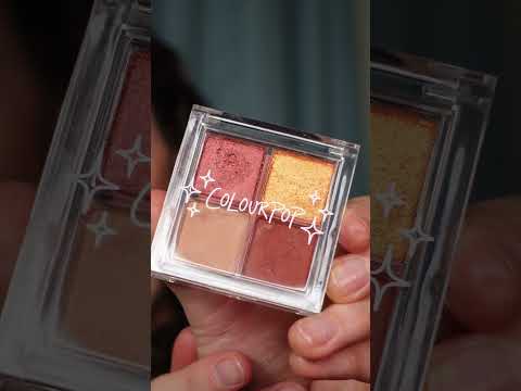 Colourpop Sagittarius Astrology Quad & Lip Gloss Reverse Cat Eye & Cut Crease