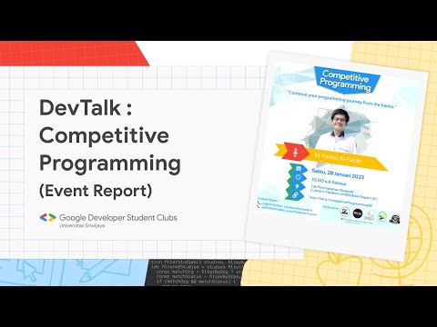2023/01/28 (Event Report) DevTalk : Competitive Programming