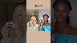 1A vs 4C Hair 😨😳 #4c #hairstyle #4chair #hairtype #hairtutorial