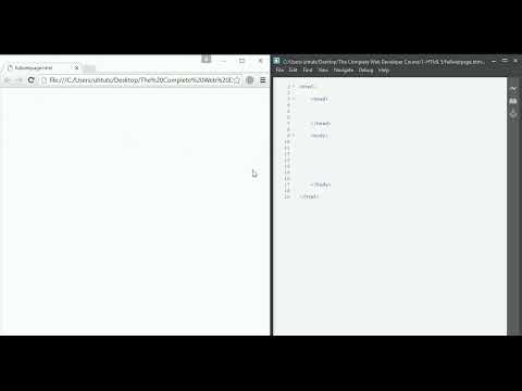 Ep.3 | Creating a Full Webpage | HTML Beginner Tutorial