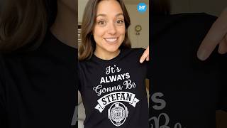 Team Stefan forever? SAME.👕 The ‘It’s Always Gonna Be Stefan tee is your new favorite fandom fit.