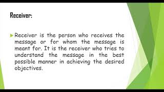 What is Communication Process and its types