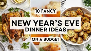 10 Fancy New Year’s Eve Dinner Ideas on a Budget #dinnerinspiration #sharpaspirant #newyear2026