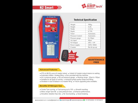 Remote operated Nitrogen and Air machine M.+ 91 9373305074