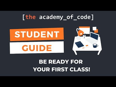 Get Ready for Class | The Academy of Code