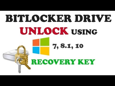How to recovery Bit Locker Password with Recovery Key