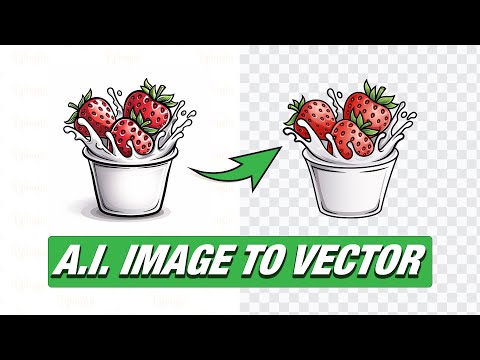 Convert AI-Generated Images to Vector Illustrations | Adobe Illustrator Tutorial | Part - 3