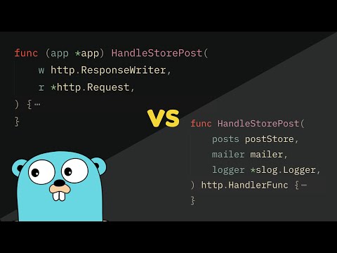 Two Ways of Passing Dependencies in Go