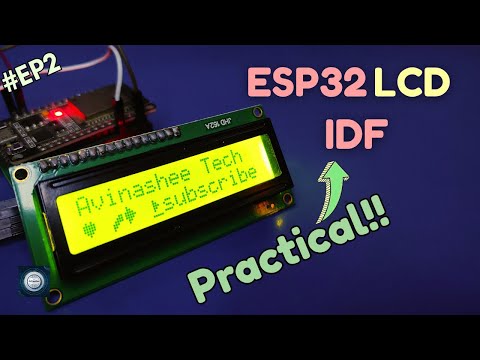 ESP32 IDF LCD Setup: Showcasing ASCII, Custom, and Japanese Text!