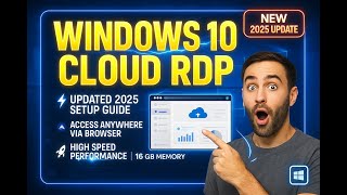Free Windows 10 RDP 🔥 16GB RAM + Sound Enabled ⚡ | EnigMano 2025 - ShahzaibYT