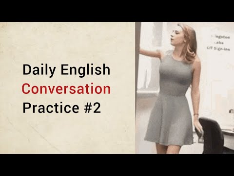 Practice English Conversation to Improve Speaking (Introduce yourself) English Conversation Practice